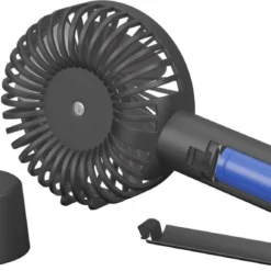 Goobay Tragbarer Handventilator Mit Standfuß - Geräuschlos, Wiederaufladbar - Mit Akku (2000mAh) Und Ladekabel, Schwarz 13 Goobay Tragbarer Handventilator Mit Standfuß - Geräuschlos, Wiederaufladbar - Mit Akku (2000mAh) Und Ladekabel, Schwarz -Kaufland Geschäft bfb544c5f079e1241c95f7d382caa312