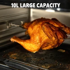 Aigostar Master 30LVU - 10L Heißluftfritteuse, 14 In 1 Heißluftofen Mit Digitalem LED-Touchscreen, 1650 W ölfreies Frittieren, Inklusive 5 Zubehörteilen. -Kaufland Geschäft c2c3b4fd10b86a9ae7cae4bca3b2d278