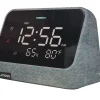 Lenovo Smart Clock Essential Mit Integrierter Alexa Sprachsteuerung - Blau