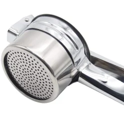 Mmgoqqt Kartoffelpresse Spätzlepresse Eispresse Aus Edelstahl - Presse Für Spätzle-Kartoffel-Eis Obst Und Gemüse - Inkl. Wechselscheiben