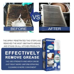 Stretoey 2 Stk 100ml Schäumender Schwerölfleckenreiniger Reiniger, Leistungsstarker Fleckenentferner, Schaumreiniger, Hartnäckig Fett & Schmutz Entfernen Blasenspray, Allzweckreiniger -Kaufland Geschäft caf548a4f71f78e499c29923136e5e14