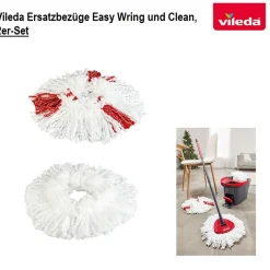 Vileda Ersatzbezüge Easy Wring Und Clean Ersatz Bezug Ersatzbezug 2er-Set