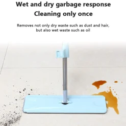 Jormftte Flat Squeeze Mop Freie Handwäsche Bodenreinigung Mop Faser Mop Pad Nass Und Trocken Verwenden Rotationsmop -Kaufland Geschäft cc4dbce598a6b9b03b65c463295f1168