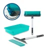 Genius Fensterwischer-Set 6-tlg - Fensterputzer + Universalstange, Wanne & Mikrofaserbezug | Glänzende Und Streifenfreie Sauberkeit; A15010 -Kaufland Geschäft ced6446727e5397262c110ccadaf95ee