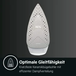 AEG DB1740 Dampfbügeleisen, Keramiksohle, 2400 Watt, Vertikaldampf, Anti-Kalk, Abschaltautomatik -Kaufland Geschäft d0d59eae11800fccbd6bd3114cb4a680