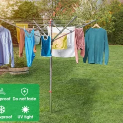 Wolketon Waeschespinne Schutzhuelle Mit Hochdichter Oxford PVC-Beschichtung Mit Reissverschluss & Kordelzug Wasserdichte Stoff Huelle Fuer Waeschespinne Abdeckung Extrem Wasserabweisendes 168 X 28cm Schwarz -Kaufland Geschäft d1d2e320dabc10b8fb2a0a9b5c7b542f 2