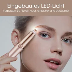 Vyydsdzhg Augenbrauen Rasier Elektrischer, Wiederaufladbarer Augenbrauen Trimmer Augenbrauen Epilierer Gelten Lippen-Nase-Gesichtshaarentferner FüR Frauen -Kaufland Geschäft d24e971c83477674b58643cd776a5be9