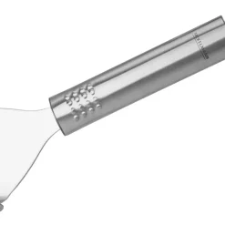 Fackelmann Ziehschäler OVALGRIFF, Universalschäler Aus Edelstahl, Robuster Schäler Für Gemüse Und Obst Mit Scharfer Klinge (Farbe: Silber), Menge: 1 Stück