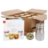 MamboCat 12er Set Quattro Stagioni Flasche 0,20l Incl. Rezeptheft - Als Saft Smoothie Getränke Fläschchen