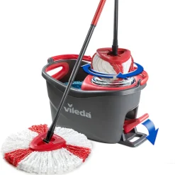 Vileda Wischmop-Set Turbo Easy Wring & Clean Incl. Powerschleuder Und Fußpedal, Farbe Grau -Kaufland Geschäft d4858a992fe8603297f231ffa9ad29b7