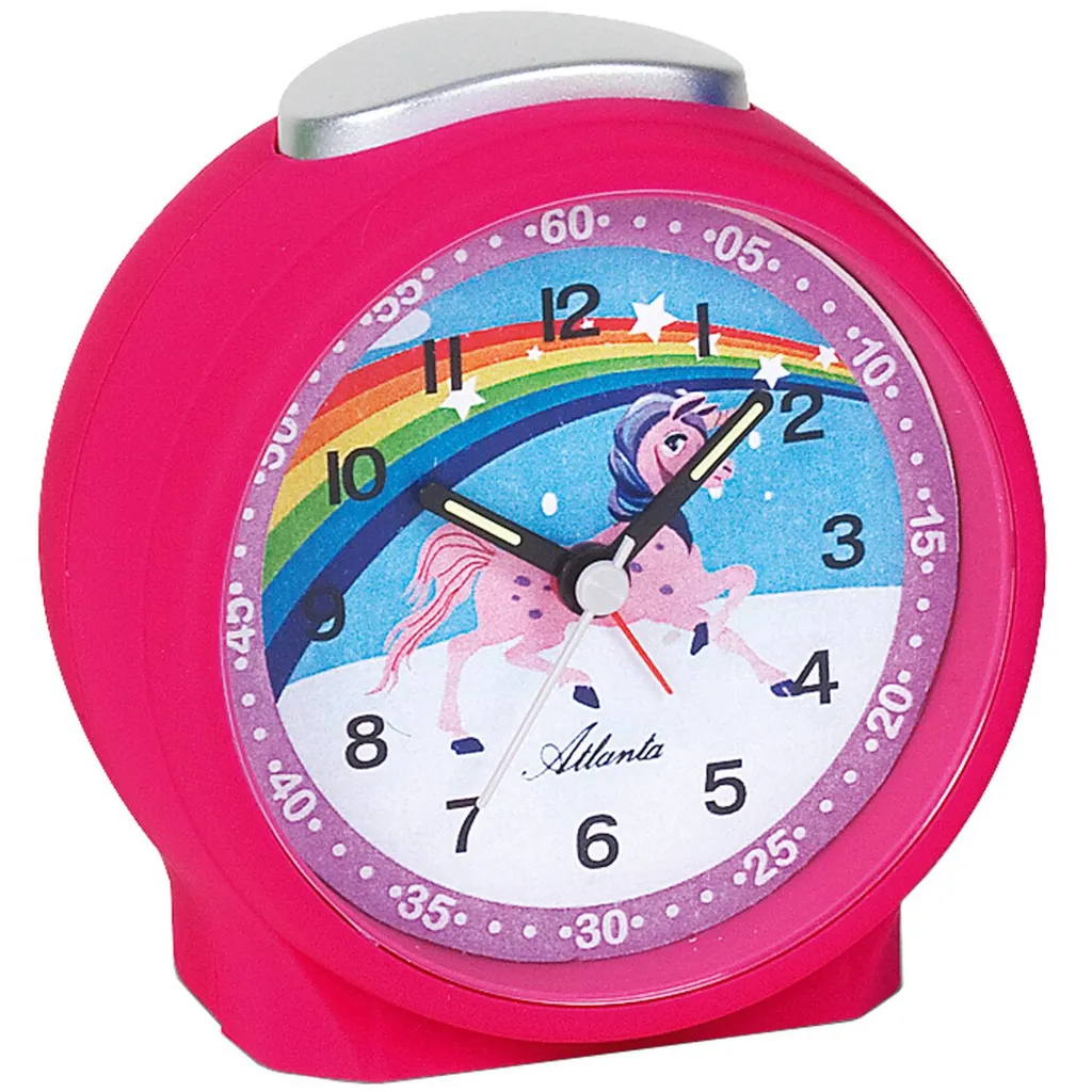 Atlanta 1981/17 Wecker für Kinder Kinderwecker Einhorn pink leise Einhornwecker Atlanta 1981/17 Wecker Für Kinder Kinderwecker Einhorn Pink Leise Einhornwecker -Kaufland Geschäft d502d56b147c5f84f52a427b363a5cc0