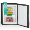 Bomann® Gefrierschrank, 42L Nutzinhalt, Mini Gefrierschrank Mit 2 Herausnehmbaren Gitterablagen, Gefrierschrank Mit Wechselbarem Türanschlag & Stufenloser Temperaturreglung - GB 7236 Schwarz -Kaufland Geschäft d692ed7e8cf620f6d5c2b9ec06f5e111