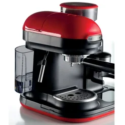 Ariete Siebträger-Espressomaschine Moderna Mit Kaffeemühle Und Aufschäumdüse, Rot/schwarz -Kaufland Geschäft d7955c7c3a9f5d2f4a65dcbc1ce4fcee
