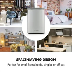 Klarstein Garfield XXL Gefrierschrank , , 81 Liter Gesamtvolumen , 3 Durchsichtige Boxen , Thermostat Mit 3 Stufen , Höhenausgleichende Füße , 39 DB , Silber -Kaufland Geschäft dbea0d11d0e03f279478ad10fbb37a07