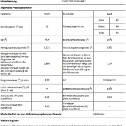 AEG - FSK73727P - Vollintegrierbarer Geschirrspüler - 60 Cm -Kaufland Geschäft dbfbfcd1ba84f8a80132527872533b24