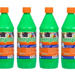 Walter Schmidt Chemie Robbyrob Brennspiritus 6x 1 Liter Schnellanzünder Alkoholreiniger