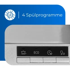 Exquisit Einbaugeschirrspüler EGSP6012-E-030E Silber | Vollintegriert | 12 Gedecke | Silber -Kaufland Geschäft e4b58c1a4ecc160fcf268c0952eb08d2