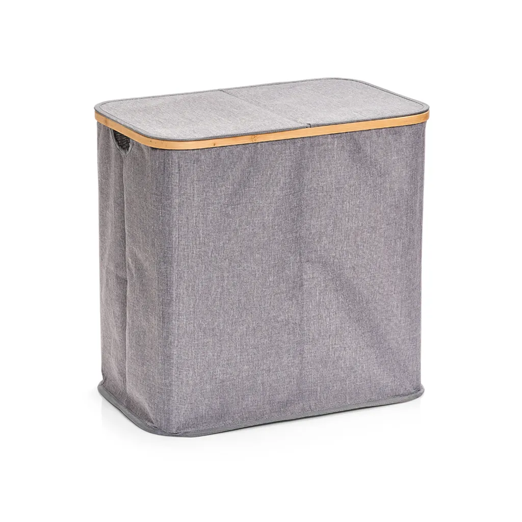 Zeller Wäschesammler Ben grau zwei Fächer Wäschebox faltbar Polyester Bambus Zeller Wäschesammler Ben Grau Zwei Fächer Wäschebox Faltbar Polyester Bambus -Kaufland Geschäft e543fefb6ed60044d70b610bb609b406