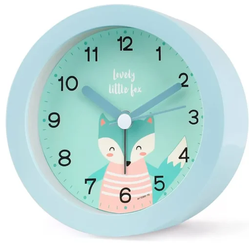 Jormftte Wecker Kinder, Stiller Niedlich Kinderwecker Laut Extrem Nachtwecker Kinder Wecker Mit Nachtlicht Reisewecker Schüler Wecker