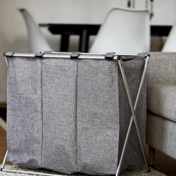 Wenko Wäschesammler Trio Grau Meliert -Kaufland Geschäft eeb3180a00a9ab4159e169334e96ed5b