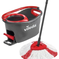 Vileda Wischmop-Set Turbo Easy Wring & Clean Incl. Powerschleuder Und Fußpedal, Farbe Grau -Kaufland Geschäft ef643b781e6fa608b9e1bcd1293eb6e5