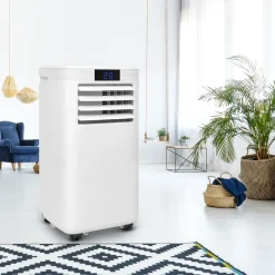 EINFEBEN Mobile Klimaanlage Klimagerät Eco R290, 5in1 WiFi Mobil Und Leise Mit Abluftschlauch & Fernbedienung, Kuehler & Entfeuchter Für Raeume Bis 38°C, Mobile Kuehlung Für Wohnung Und Büro, 9000 BTU Klimaanlagen -Kaufland Geschäft f1af4a79e593e033a3b14ce553d2ba3c