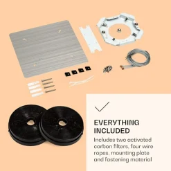 Klarstein Futurelight Smart Inselabzugshaube , Umluft 420m³/h , LED Beleuchtung , 3 Leistungsstufen ,Steuerbar Via WiFi Und Klarstein App Experience , Edelstahl -Kaufland Geschäft f6bb938137fda0c28192393f2f7b4f7f