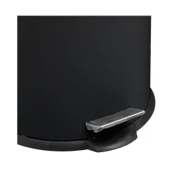 5five Mülleimer Schwarz, 30 L, Metall