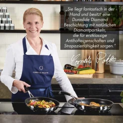 Zwilling J.A. Henckels CORNELIA POLETTO BY ZWILLING Bratpfannen, Set 3-teilig (20 Cm + 24 Cm + 28 Cm) -Kaufland Geschäft fb28e20624edb5bb900f75e2fe217713