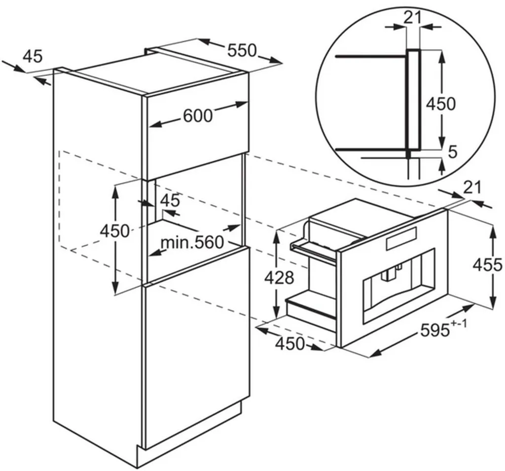 AEG - KKK994500T - Einbau-Kaffeemaschine - 60 cm - Matt Schwarz AEG - KKK994500T - Einbau-Kaffeemaschine - 60 Cm - Matt Schwarz -Kaufland Geschäft ff675e99565659226b8f773bf0a39bd8